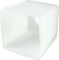 Плафон для люстр Мелодия Света Куб Е27 Белый картинка 